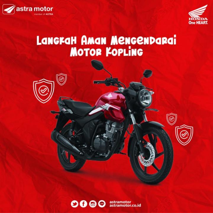 Langkah Aman Mengendarai Motor Kopling